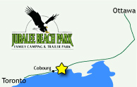 map of Jubalee Beach Park